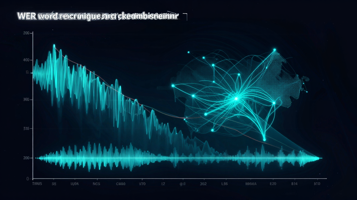 ASR性能指標WERの推移と音声認識ベンチマーク比較
