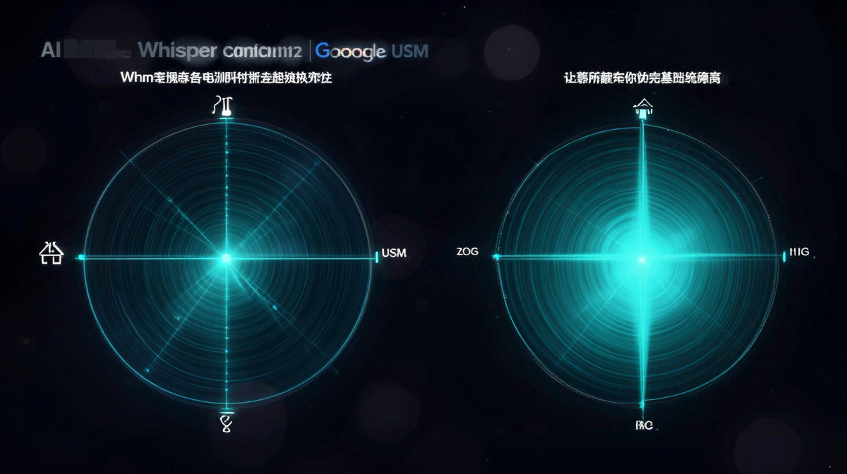 主要ASRモデル（Whisper、Conformer、Google USM）の新評価軸での再評価結果