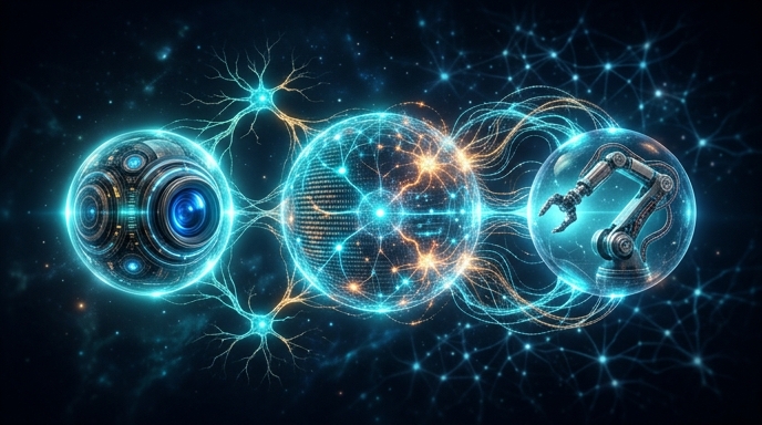 VLAモデルのアーキテクチャ——Vision・Language・Actionを統合する基盤モデル