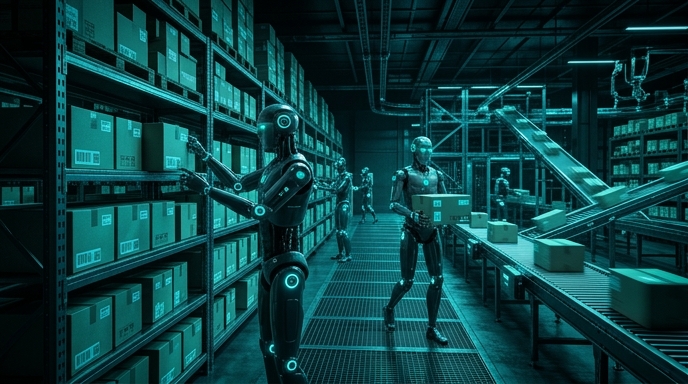 倉庫物流でのヒューマノイドロボット実証実験——AmazonとFedExの自動化戦略