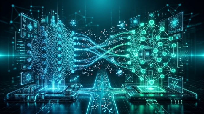 創薬AIの競合地図：Insilico MedicineとIsomorphic Labsのアプローチ比較