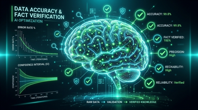 AIの事実精度向上を示す視覚化