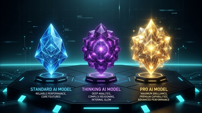 GPT-5.4の3つのバリアント：Standard、Thinking、Proの比較