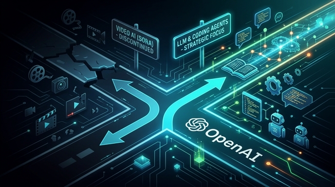 Sora終了後のOpenAIの戦略的方向転換
