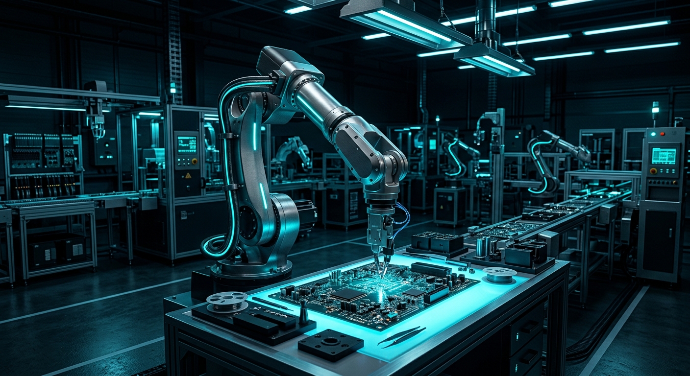 フィジカルAI開発：ロボットアームと自動化技術