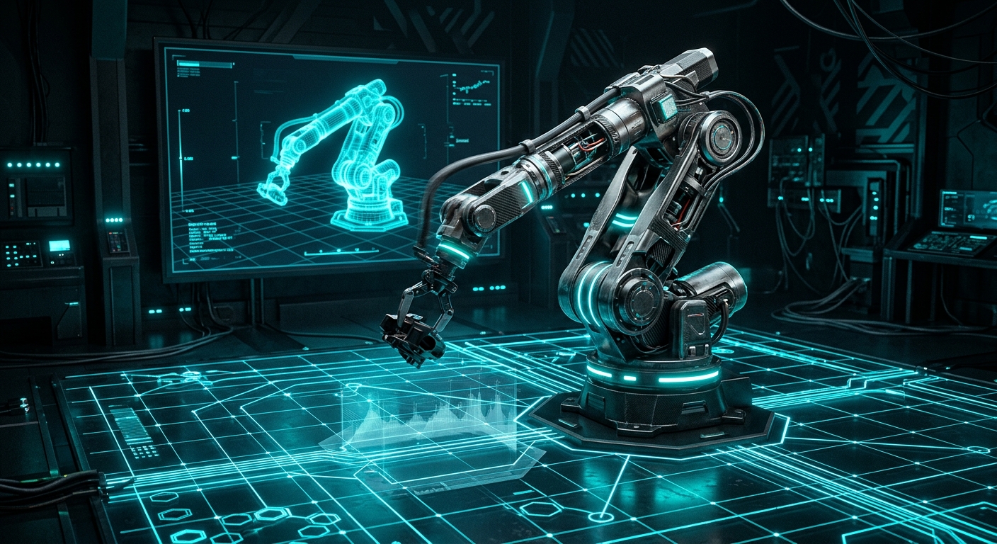 シミュレーション環境でのロボット学習