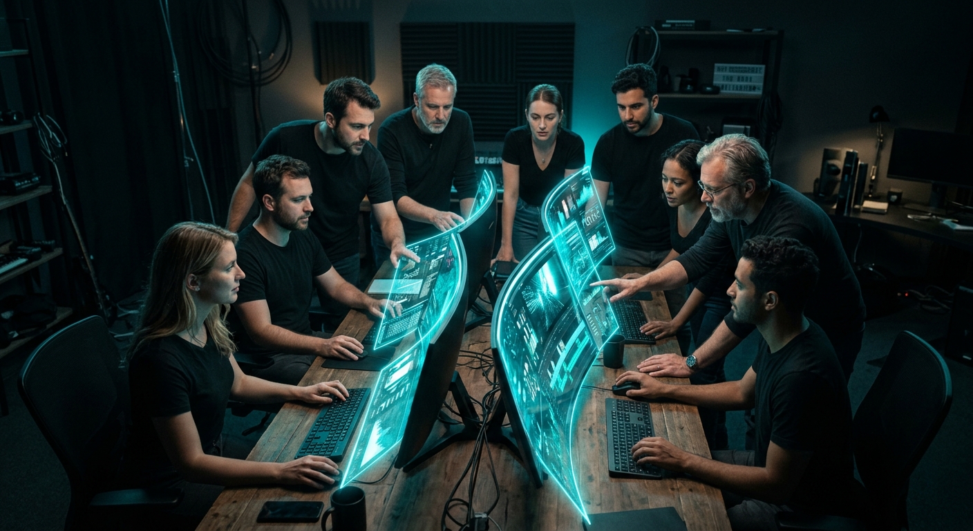 Wikipedia編集者コミュニティの反応を表すデジタルアート